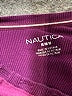 Nautica Burgundy Long Sleeve Blouse Size M - photo 7