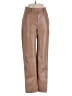 Wilfred 100% Polyurethane Brown Faux Leather Pants Size 0 - photo 1