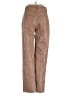 Wilfred 100% Polyurethane Brown Faux Leather Pants Size 0 - photo 2