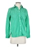 J.Crew 100% Cotton Green Long Sleeve Button-Down Shirt Size 00 - photo 1