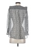 Rebecca Minkoff 100% Polyester Silver 3/4 Sleeve Blouse Size S - photo 2