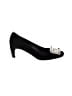 Prada 100% Suede Black Heels Size EU 36 1/2 - photo 1