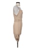 Forever Rose Couture Solid Tan Cocktail Dress Size S - photo 4