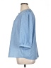 Vanilia Blue 3/4 Sleeve Blouse Size XL - photo 5