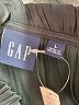 Gap 100% Polyester Black Casual Dress Size L - photo 7