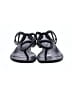 Hermès 100% Leather Black Sandals Size EU 37 1/2 - photo 2