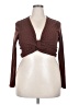 Shein Curve Brown Long Sleeve Top Size 18 Plus (3) - photo 1