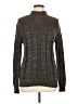 Stile Benetton Tweed Brown Turtleneck Sweater Size L (estimated) - photo 1