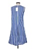 Unbranded Stripes Blue Casual Dress Size S - photo 2
