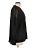 Unbranded Black Long Sleeve Blouse Size L - photo 4