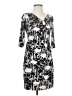 Donna Ricco Graphic Silver Casual Dress Size 6 (petite) - photo 1