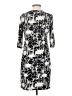 Donna Ricco Graphic Silver Casual Dress Size 6 (petite) - photo 2