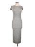 Say What? 100% Polyester Gray Casual Dress Size L - photo 1