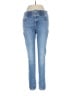 Apt. 9 Solid Blue Jeans Size 6 - photo 1