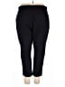 St. John's Bay Solid Black Active Pants Size 20W - photo 2