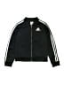 Adidas 100% Polyester Black Track Jacket Size 10 - 12 - photo 1