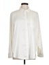 Gap Solid Ivory Long Sleeve Button-Down Shirt Size L - photo 1