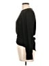 Lily Rain 100% Polyester Black Long Sleeve Top Size L - photo 5