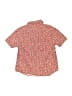Crewcuts 100% Cotton Hearts Red Short Sleeve Button-Down Shirt Size 10 - photo 2
