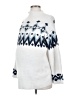 Isabel Maternity Chevron-herringbone White Turtleneck Sweater Size XS Maternity - photo 1