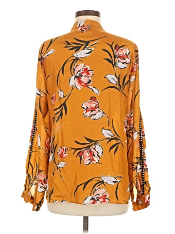 Vineet Bahl Long Sleeve Silk Top (view 2)