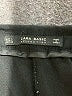 Zara Basic Solid Black Casual Pants Size L - photo 3