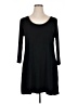 Salaam! Solid Black Casual Dress Size XL - photo 1