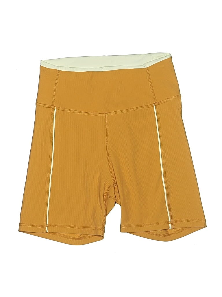 Pre-owned Wilo Athletic Shorts In Yellow