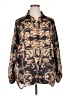 blu ice Paisley Gold Long Sleeve Blouse Size XL (estimated) - photo 1