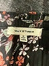 Max Studio 100% Polyester Black 3/4 Sleeve Blouse Size S - photo 4