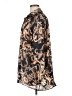 blu ice Paisley Gold Long Sleeve Blouse Size XL (estimated) - photo 5