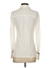 MNG 100% Viscose Ivory Long Sleeve Blouse Size 2 - photo 2