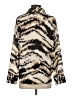 Zara Animal Print Brown Long Sleeve Blouse Size S - photo 2