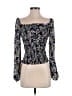Cupcakes & Cashmere 100% Polyester Blue 3/4 Sleeve Blouse Size S - photo 1