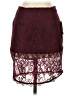 TOBI 100% Polyester Burgundy Formal Skirt Size S - photo 1