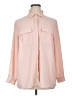 ELOQUII 100% Polyester Color Block Pink Long Sleeve Blouse Size 16 - photo 1