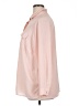 ELOQUII 100% Polyester Color Block Pink Long Sleeve Blouse Size 16 - photo 5