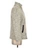 Rebecca Taylor Chevron-herringbone Ivory Jacket Size 4 - photo 4