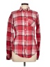 American Eagle Outfitters Plaid Red Long Sleeve Button-Down Shirt Size 10 - photo 1