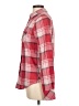 American Eagle Outfitters Plaid Red Long Sleeve Button-Down Shirt Size 10 - photo 5