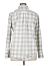 Vineyard Vines Performance 100% Polyester Checkered-gingham Gray Long Sleeve Blouse Size 16 - photo 2