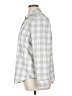 Vineyard Vines Performance 100% Polyester Checkered-gingham Gray Long Sleeve Blouse Size 16 - photo 5