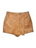 iris Tan Faux Leather Skirt Size M - photo 1