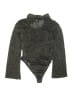 SAM Gray Gold Bodysuit Size M - photo 2