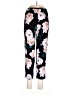 Ekouaer 100% Rayon Floral Black Casual Pants Size L - photo 1