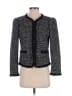Rebecca Taylor Tweed Gray Black Jacket Size 4 - photo 1