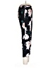 Ekouaer 100% Rayon Floral Black Casual Pants Size L - photo 4