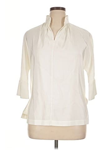 Shanghai Tang 3/4 Sleeve Blouse (view 1)