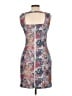 H&M Paisley Gray Cocktail Dress Size 10 - photo 2