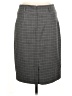 Covington 100% Polyester Plaid Gray Formal Skirt Size 6 - photo 2